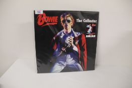 A David Bowie Vinyl album -the Collector 066 of 100 only - pink vinyl rare 1970's TV apperances