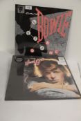 A David Bowie - RSD ' let's dance ' 12' sealed and a gold vinyl HMV exclusive ' young americans '