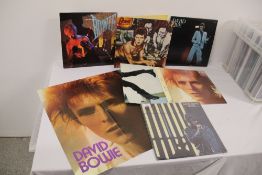 A lot of six David Bowie UK releases - classic stuff for your collection - condition is generally