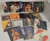 A lot of 16 UK picture sleeve David Bowie 45's