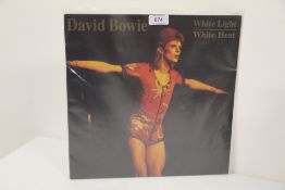 A Vinyl Album David Bowie Recording -under the moonlight - Live Hammersmith Odeon 1974
