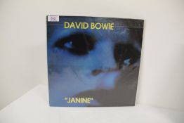 A Vinyl Album David Bowie Recording - Janine - Paris 1970