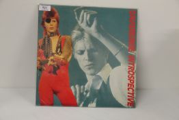 A David Bowie vinyl album -introspective - rare recordings and interviews