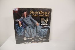 A David Bowie Vinyl album - Odds and Sods 417 / 500 - crystal splatter vinyl double and cd 1965 -