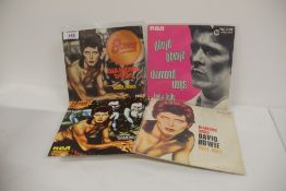 A lot of four David Bowie 'Diamond Dogs ' Euro Pic Sleeves