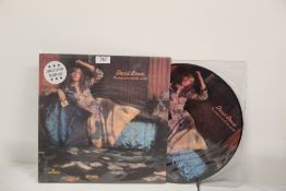 A David Bowie ' MWSTW ' unofficial dress cover pic disc issue - rare