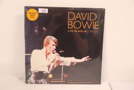 A David Bowie 'live in Berlin ' sealed rarity - orange vinyl
