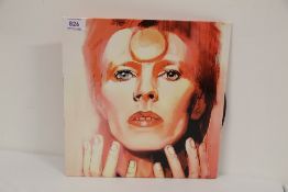 A Vinyl Album David Bowie Recording - a 10' record ' All the Young Dudes ' EMI Australia fan club