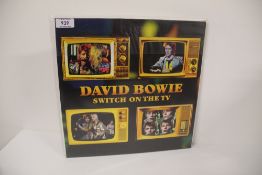 A David Bowie Vinyl album - Switch on the TV - 114 / 500 Splatter Vinyl - rare TOTO / Whistle Test