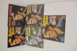 A David Bowie 5 x 45 lot - various editions of ' Golden Years ' including many rare European picture