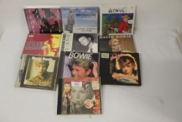 A David Bowie lot of ten compact discs - limited editions and regular releases - a classic back