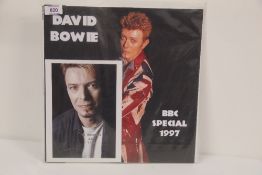 A Vinyl Album David Bowie Recording -BBC Special 1997 - number 7 of only 10 pressings