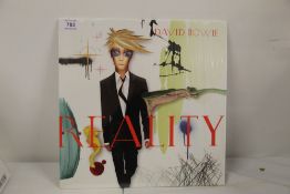 A David Bowie 'Reality ' standard issue in shrink with booklet