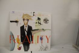 A David Bowie 'Reality ' - sealed - HQ 180 issue - mint
