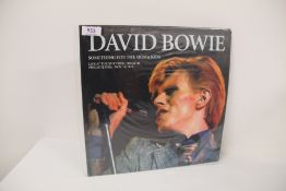 A David Bowie Vinyl album - Something for the Sigma Kids - 18 / 11 / 1974 - Philadelphia