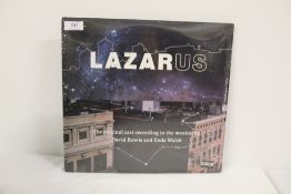 A David Bowie 'lazarus ' triple album - sealed
