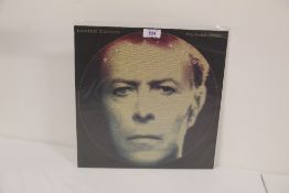A Vinyl Album David Bowie Recording -santiago 1990 FM Broadcast