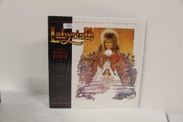 A David Bowie OST Labyrinth - green vinyl - limited release in NM