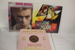 A David Bowie lot of two albums and a 10' single as per photo