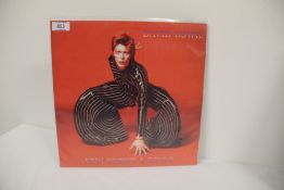 A Vinyl Album David Bowie Recording - New York's A Go Go - double fan club release 1973 recordings