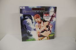 A David Bowie Vinyl album - gasping for my resurrection - 442 of 500 on white splatter vinyl -
