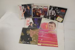 A David Bowie lot of six Japanese picture sleeve 45's in EX/EX - as in photo