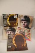 A David Bowie ' world of ' plus various early recordings - five albums in this lot