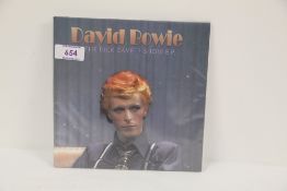 A David Bowie 7' ' Dick Cavett ' show session from 1974 on green vinyl - NM / NM
