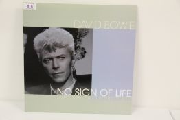 A Vinyl Album David Bowie Recording -no sign of life - Montreal Forum 1983