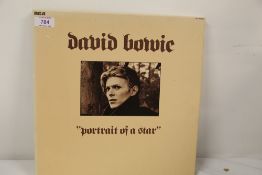 A David Bowie ' portrait of a star ' rare French box set - triple vinyl