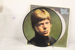 A David Bowie pic disc debut in NM