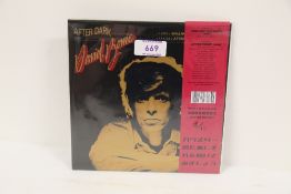 A mint limited edition 18/40 Lathe cut by David Bowie ' After Dark ' sealed and mint