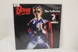 A Vinyl Album David Bowie Recording -the Collector gold vinyl limited edition 182 of 500 - rare '