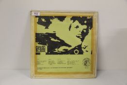 A David Bowie vinyl album - 1972 Santa Monica Civic Auditorium - some tape to sleeve