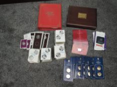 A collection of John Pinches Silver Medallions, part set of 37 The Kings and Queens of England