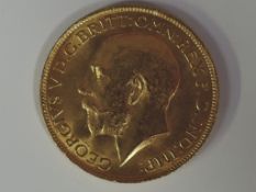 A United Kingdom 1912 George V Gold Sovereign, Royal Mint