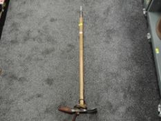 An early 20th century Stubai climbers or explorers ice axe