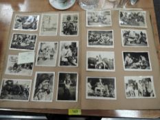 A vintage Scouts scrap book dated 1942 onwards containing ephemera and photographs