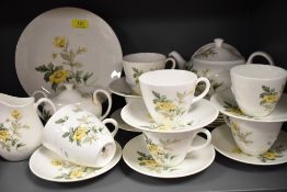 A Wedgwood Golden Glory part tea service