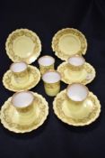 A set of six 20th century Royal Worceste