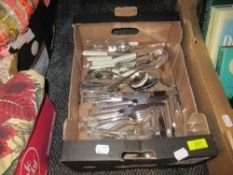 A selection of community plate flatware and cutlery etc.