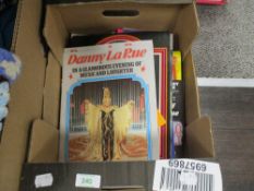 A selection of theatre programmes, including Birmingham Hippodrome, Danny La Rue