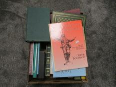 A selection of mixed text and library books including military and history interest