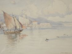 William Woodhouse, (19th century), a watercolour, Fort Jeni Kos Dardonelles, signed bottom right and