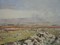 Alfred Heaton Cooper, (1864-1929), a watercolour, On Shap Fell, signed and attributed verso, 34 x