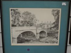 Trevor Haines, (contemporary), a Ltd Ed print, Kendal, signed and dated 1975, and num 138/200, 25