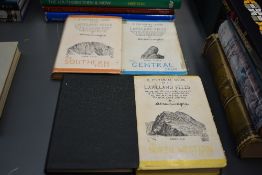 Wainwright. Pictorial Guides. Book 1: 8th imp.; Book 3: 9th imp.; Book 4: 32nd imp.; Book 6: 3rd