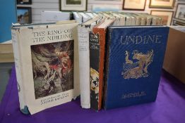 Illustrated. Arthur Rackham. A selection; Ibsen's Peer Gynt (1936) with remains of d/j; The Ring