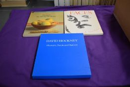 Art. David Hockney. A small selection. (4)