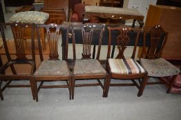 A selection of Period dining chairs